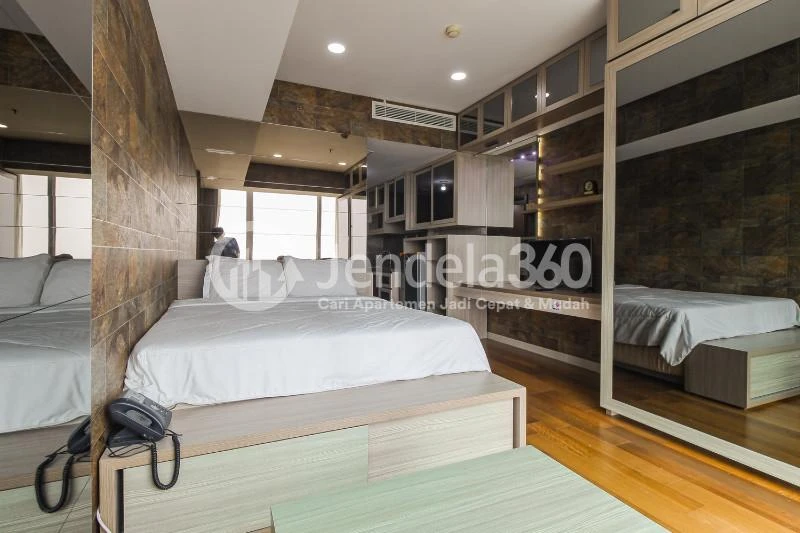 Bedroom Well Located Studio Apartment at U Residence Karawaci Low Floor