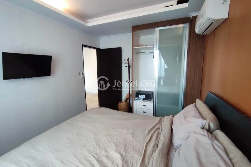 Bedroom Compact 1BR Apartment at Park Royal Apartment Tower 1