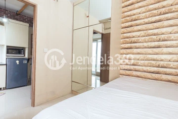 Bedroom 1 2BR Bintaro Park View Apartment at Middle Floor