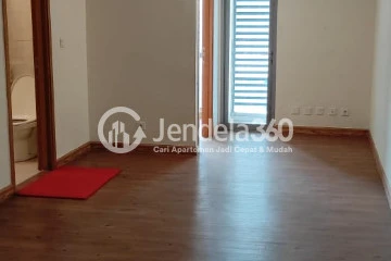 Living Room High Floor 1BR Apartment with City View at The Mansion Kemayoran Bougenville