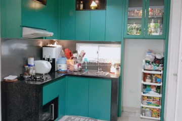 Kitchen Compact 2BR Apartment Low Floor with City View at Rainbow Springs Condovillas
