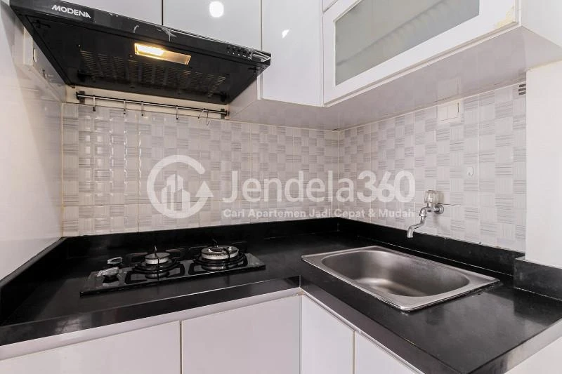Kitchen Spacious and Modest 2BR Apartment with City View at Puri Park View Apartment Tower BB