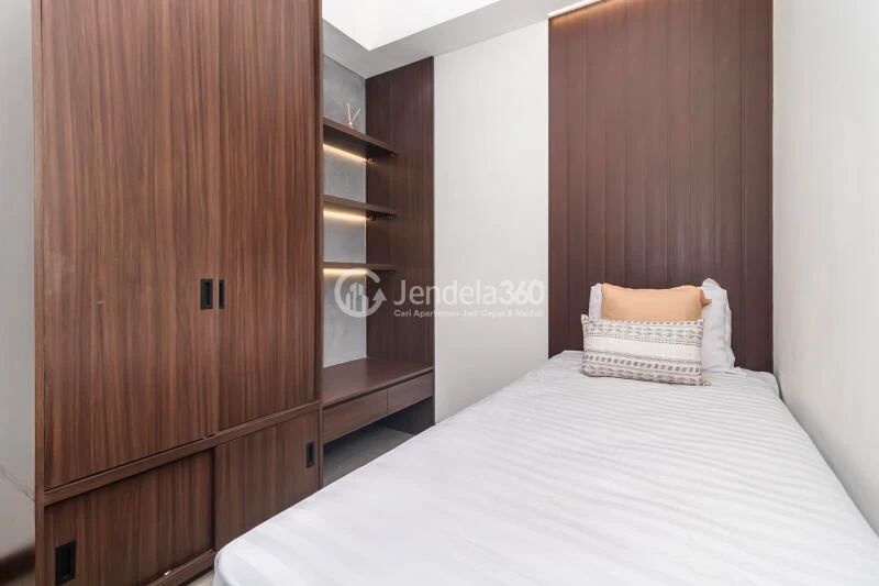 Bedroom 2 High Floor 2BR Apartment with City View at Fatmawati City Center Apartment