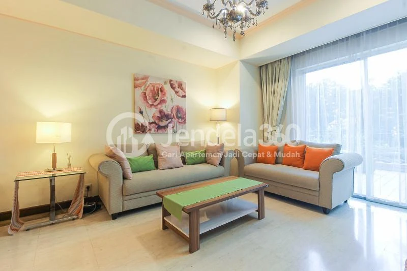 Living Room Casablanca Apartment 1BR View Swimming Pool