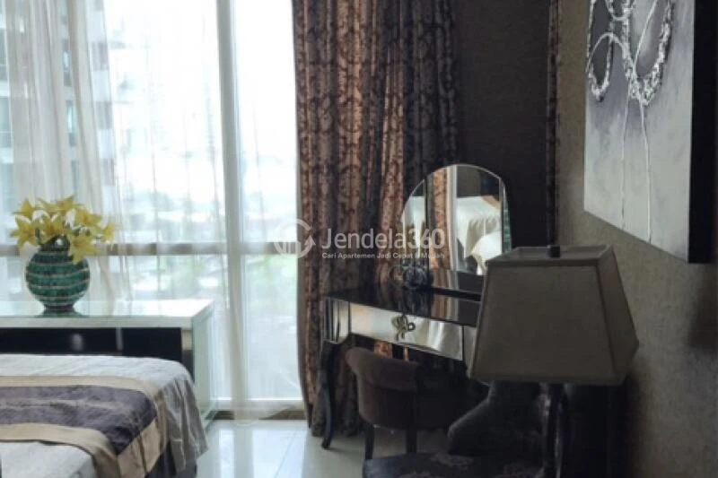 Bedroom Low Floor 3BR Apartment with City View at Kemang Village Apartment