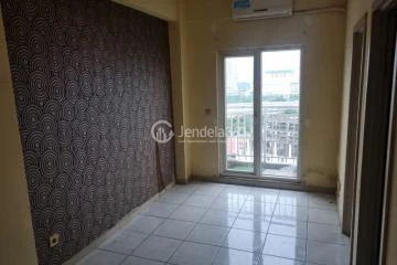 Living Room Compact 2BR Apartment at Grand Centerpoint Apartment Middle Floor