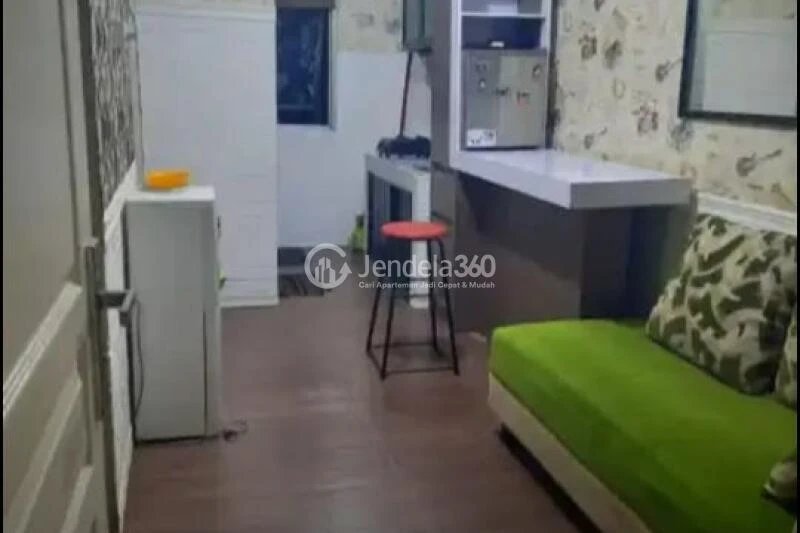 Living Room Fancy 2BR Apartment Low Floor with  View at Delta Cakung Apartment