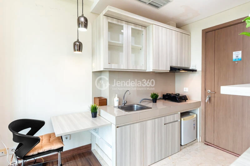 Kitchen Puri Orchard Apartment Studio View City
