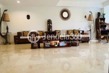 Living Room 3BR Kemang Jaya Apartment at Low Floor