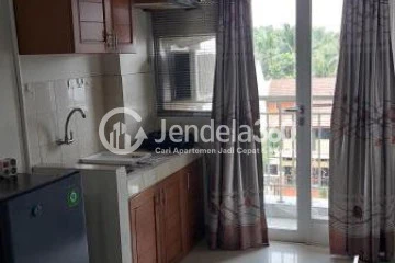 Kitchen Low Floor 2BR Apartment with City View at Bintaro Park View
