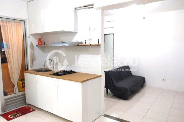 Kitchen 3BR Apartment with  View at Kalibata City Apartment