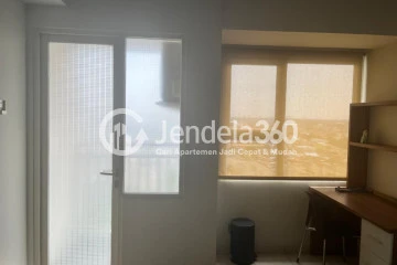 Living Room 1BR Apartment with City View at Margonda Residence 5