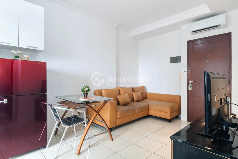 Living Room 2BR Mediterania Garden Residence 2 Apartment at Middle Floor