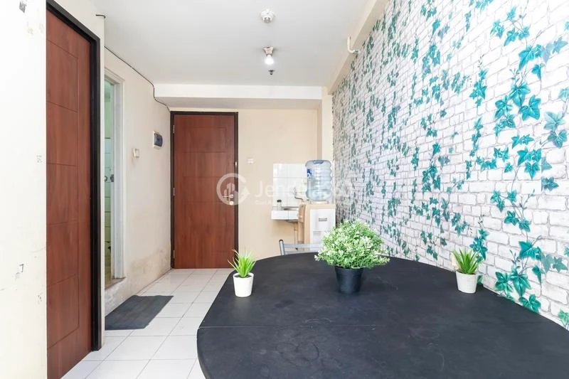 Living Room Flawless 1BR Apartment at Kebagusan City Apartment Tower Anggrek (A)