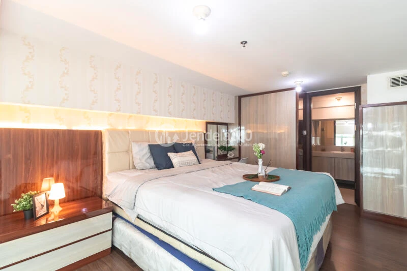 Bedroom Elegant 1BR Apartment at U Residence Karawaci Middle Floor