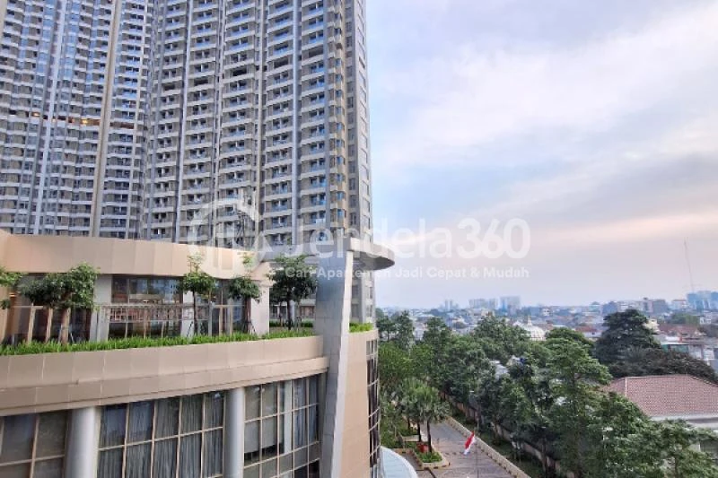 Balcony Studio Apartment with City View at Taman Anggrek Residence
