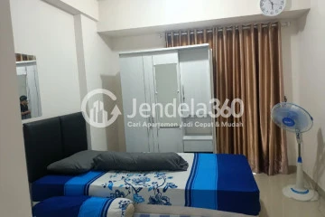 Bedroom Low Floor Studio Apartment with City View at Paradise Mansion Apartment