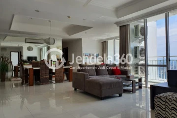 Living Room Kuningan City (Denpasar Residence) 4BR Tower K