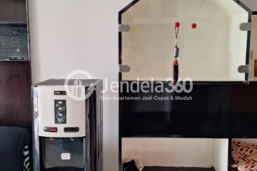 Bedroom Stylish Studio Apartment at Salemba Residence Tower B