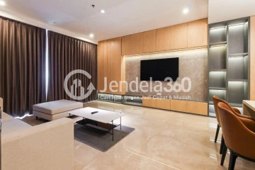 Living Room 3BR Izzara Apartment at Middle Floor