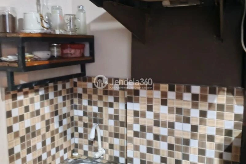 Kitchen 2BR Apartment with City View at Paragon Village Apartment