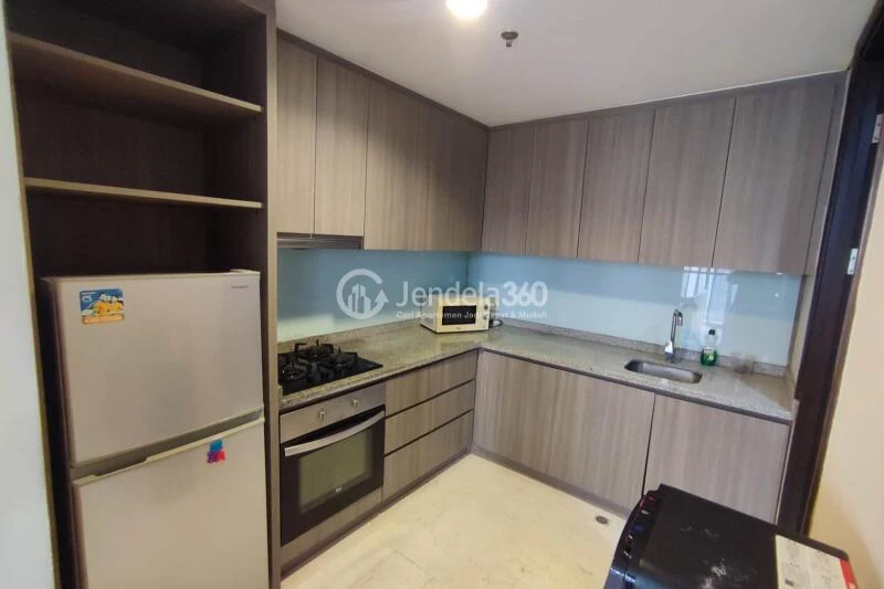 Kitchen 2BR Apartment with City View at Ciputra World 2 Apartment
