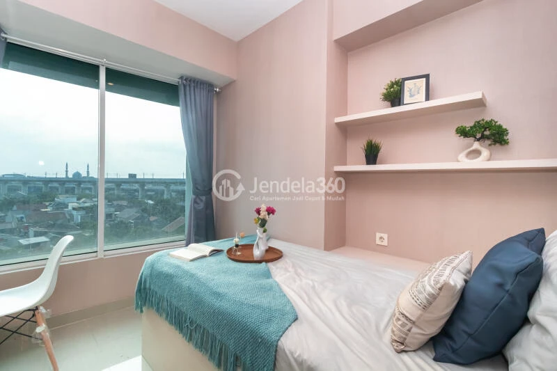 Bedroom 2 2BR Apartment with  View at Grand Kamala Lagoon Apartment