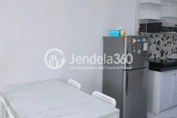 Dining Room Low Floor 2BR Apartment with  View at Permata Eksekutif Apartment