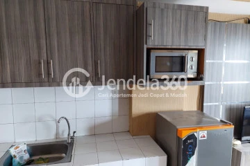 Kitchen Modern Studio Apartment at Margonda Residence 2 Middle Floor