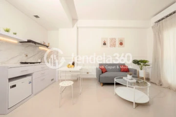 Bedroom 1 High Floor 2BR Apartment with City View at Transpark Cibubur Apartment