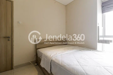 Bedroom 1 Homey 2BR Apartment with Stunning Scenery at Elpis Residence Apartment
