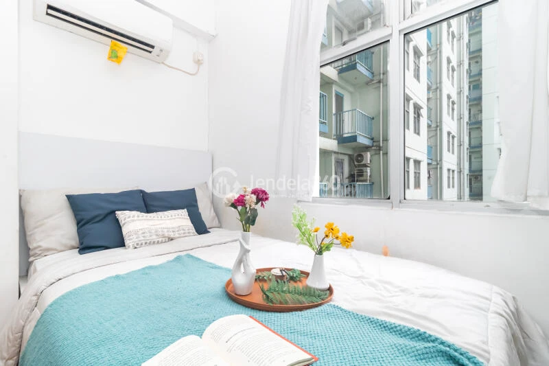 Bedroom 1 2BR Apartment with  View at Pancoran Riverside Apartment
