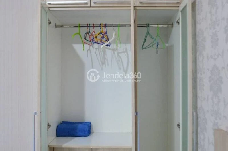 Bedroom Restful 1BR Apartment at Salemba Residence Tower B