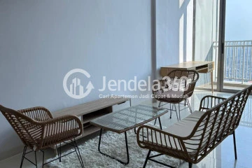 Living Room Good Deal Studio Apartment High Floor with Pullman View at Neo Soho Residence