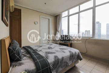 Bedroom 1 Affordable 3BR Apartment with Skyscrapers View at Ambassador 2
