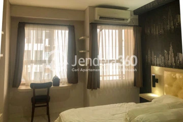 Bedroom Elegant Studio Apartment Low Floor with City View at Elvis Tower Jababeka