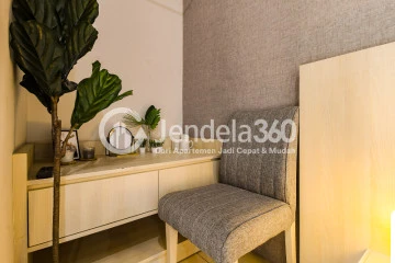 Bedroom Well Furnished and Relaxing Studio Apartment at Serpong Green View Apartment, Special Price!