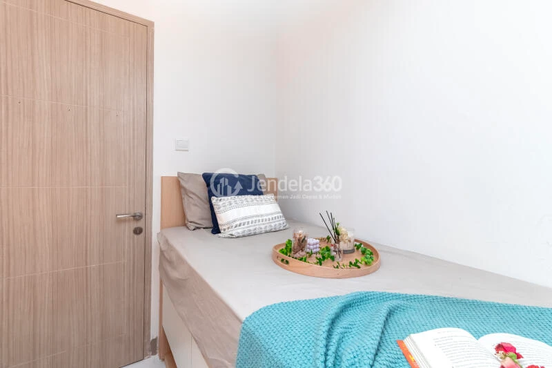 Bedroom 2 Japanese Minimalist Style 2BR Apartment with City View at Tokyo Riverside Apartment