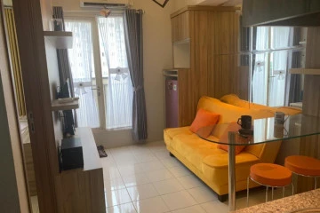 Living Room Podomoro Golf View Apartment 2BR  Furnished