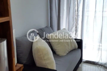 Living Room Best Deal 2BR Apartment High Floor with City View at Grand Dhika City Apartment
