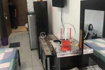 Bedroom Excellent Studio Apartment at Easton Park Residence Jatinangor Middle Floor