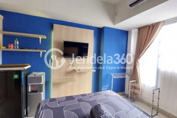 Bedroom Studio Apartment with City View at Evenciio Apartment