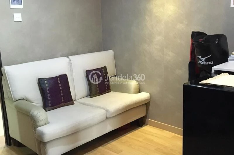Living Room Kebagusan City Apartment 2BR View Pool (Utara)