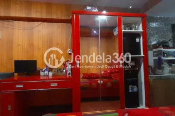 Bedroom Low Floor Studio Apartment with City View at Delta Cakung Apartment