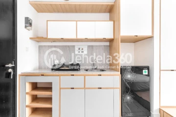 Kitchen Studio Apartment with City View at Casa De Parco Apartment