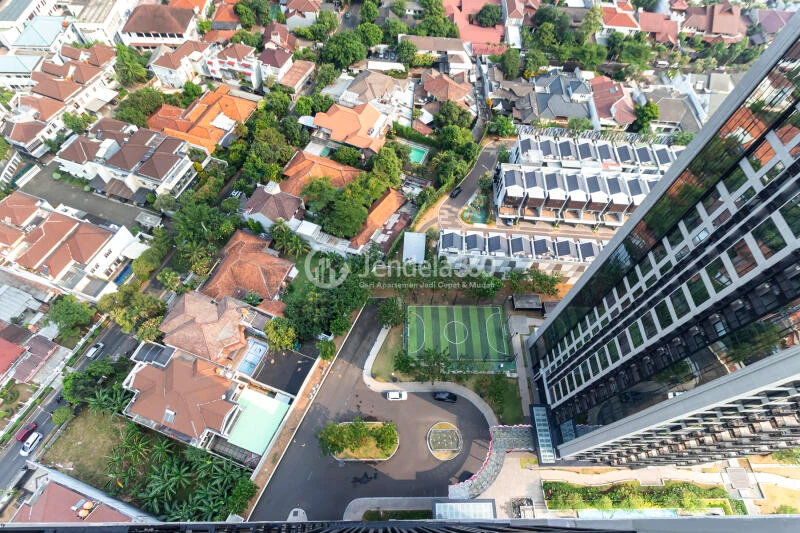 Balcony 1BR Apartment with city View at Fatmawati City Center Apartment