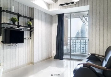 Living Room Springhill Terrace Residence 2BR View City