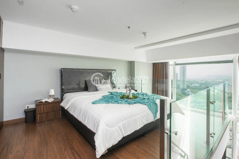 Bedroom 1BR U Residence Karawaci Apartment at High Floor