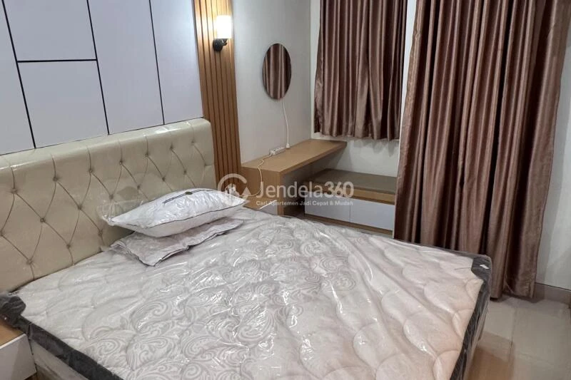 Bedroom Fancy Studio Apartment at Transpark Cibubur Apartment Low Floor