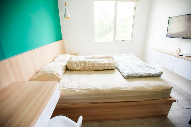 Bedroom Strategic Location Studio Apartment Low Floor with Parkir View at EcoHome Citra Raya